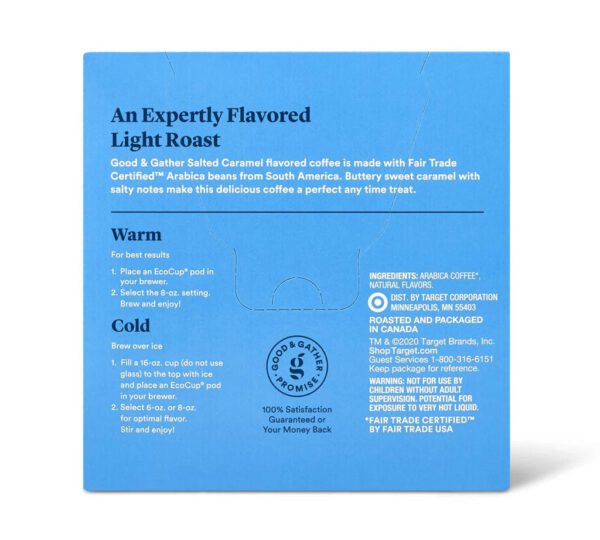 Naturally Flavored Salted Caramel Light Roast Coffee – Bild 3