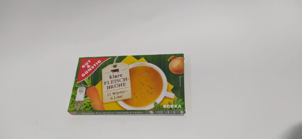 G&G klare Fleischbrühe 12 Wuerfel = 6l