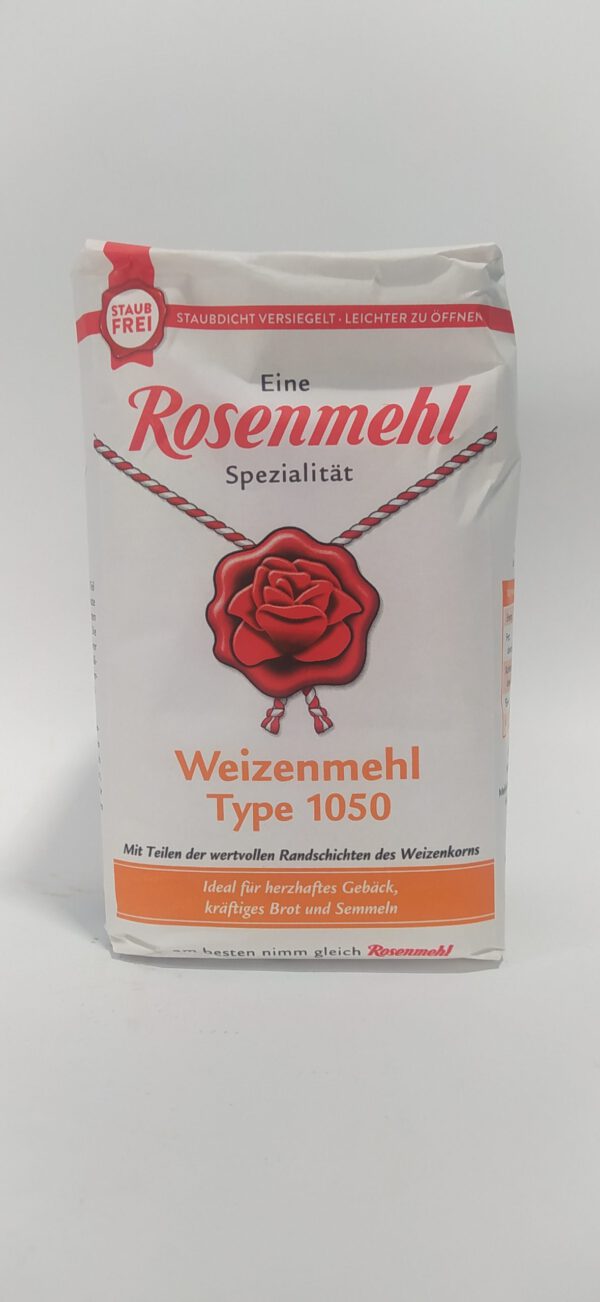 Rosenmehl Weizenmehl Type 1050 1kg