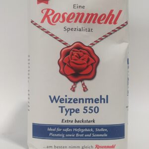 Rosenmehl Weizenmehl Type 550 1kg