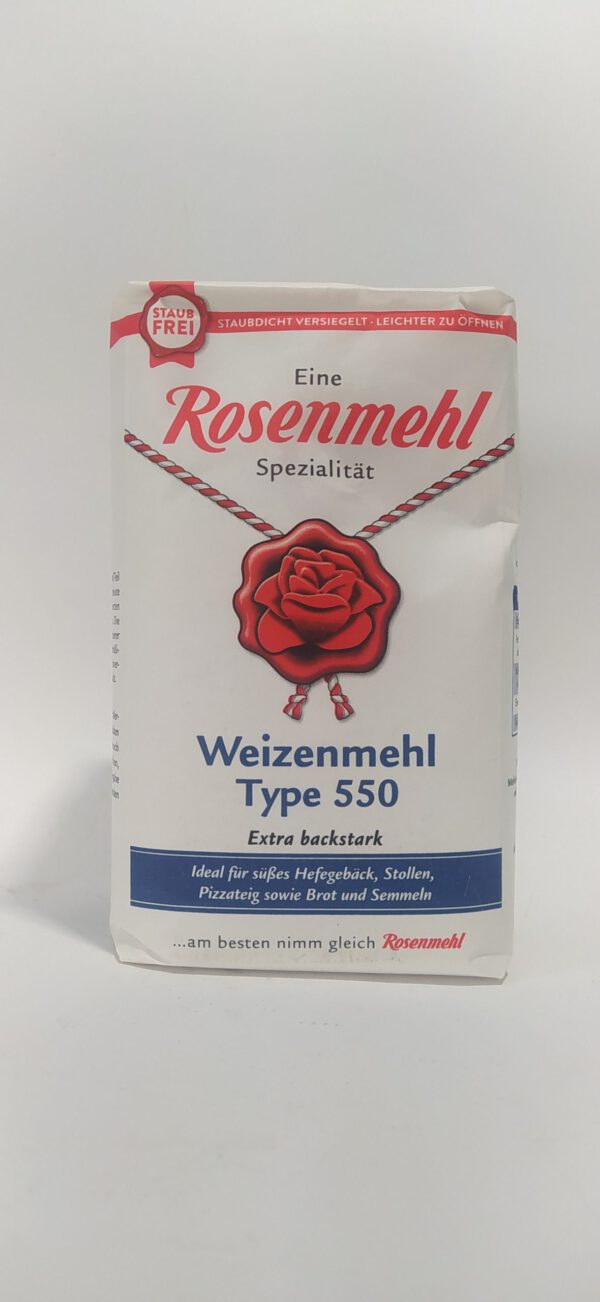 Rosenmehl Weizenmehl Type 550 1kg