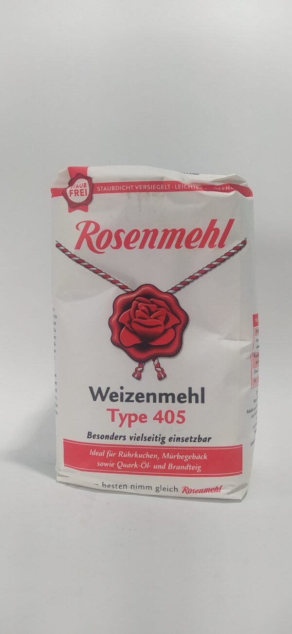 Rosenmehl Weizenmehl Type 405 1kg