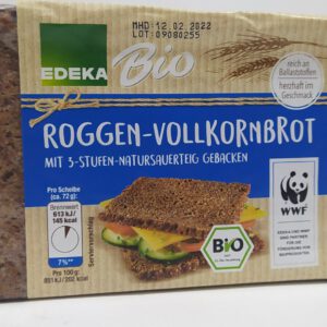 Edeka Bio Roggenvollkornbrot 500g