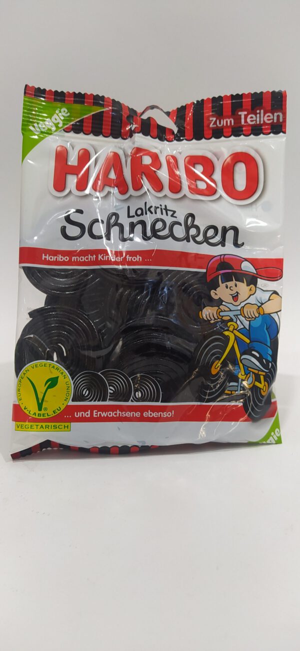 Haribo Lakritzschnecken 200g