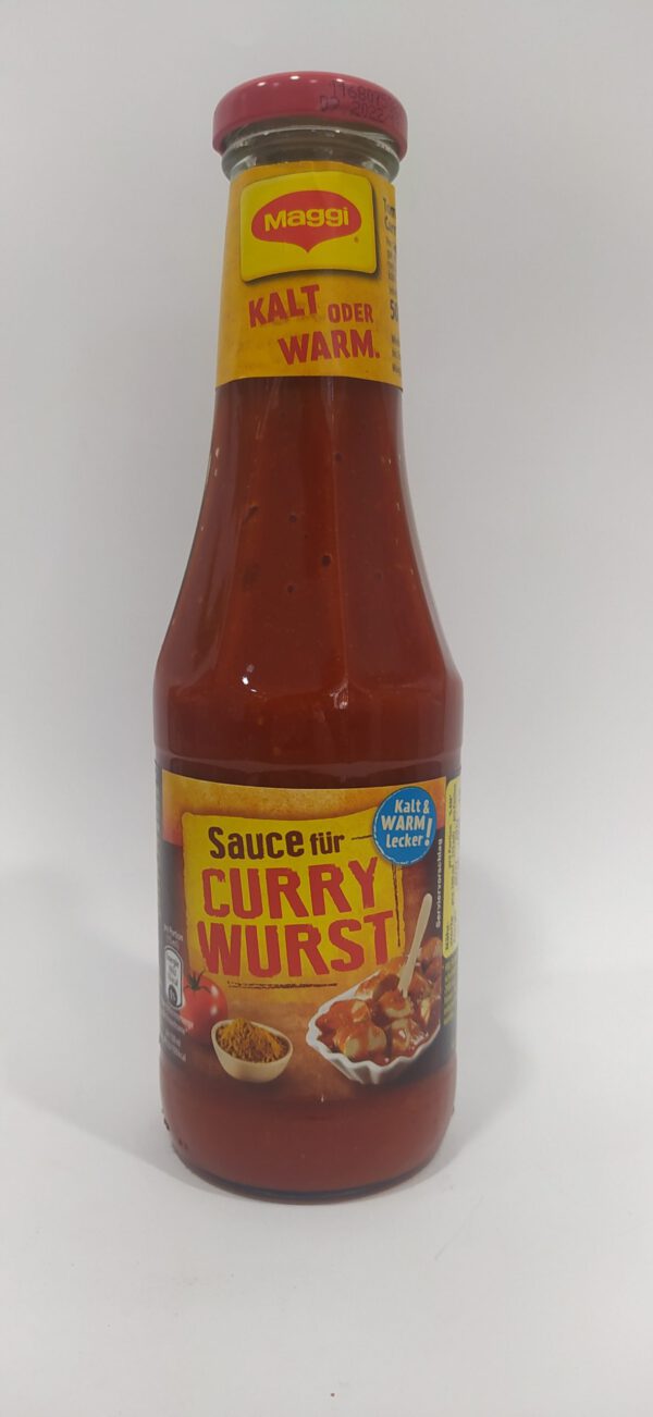 Maggi Sauce für Currywurst 500ml