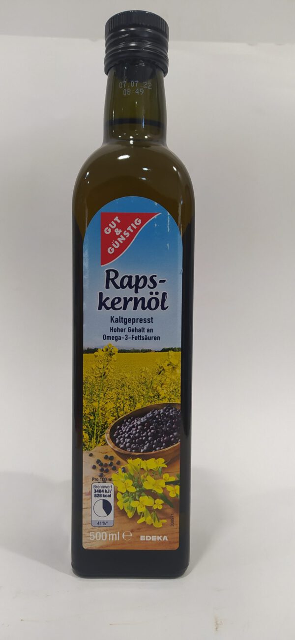 Rapskernöl g&g 500ml