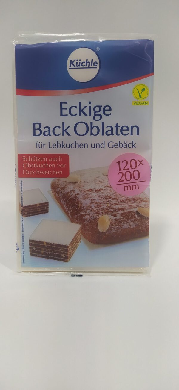 Küchl Oblate eckig 10st. 53g