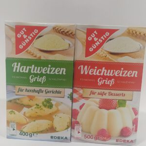 Weizengriess hart/weich 400/500g edeka