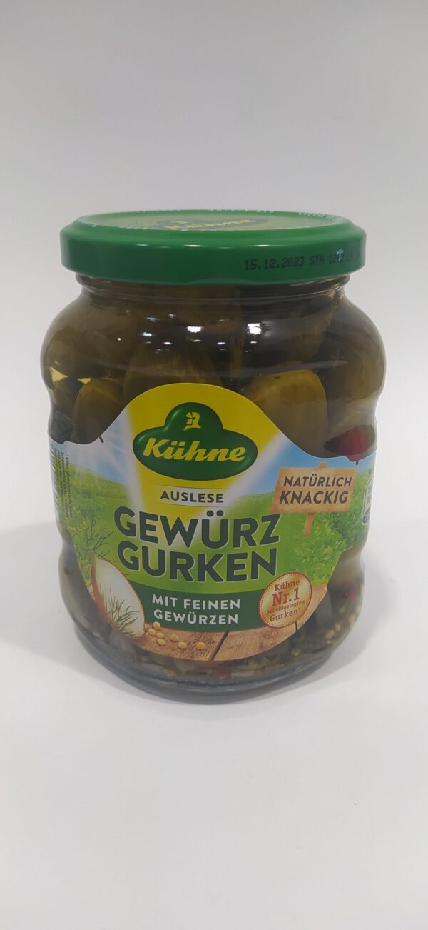 Gewürzgurken Kühne 330g