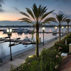 Lake view resort