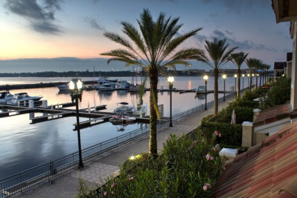 Lake view resort